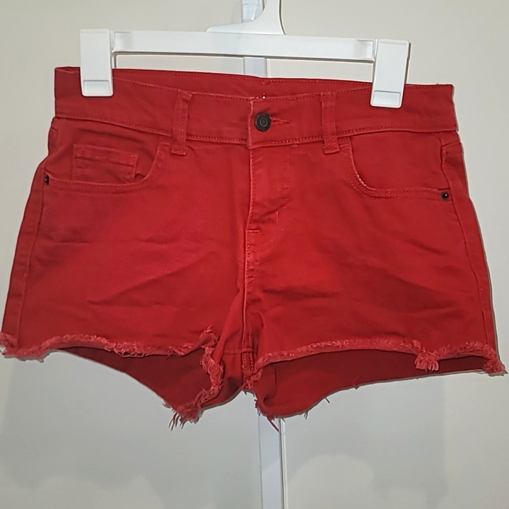 OLD NAVY | Boyfriend Shorts | Red | 2